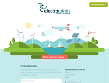 Tablet Screenshot of electrawinds.be